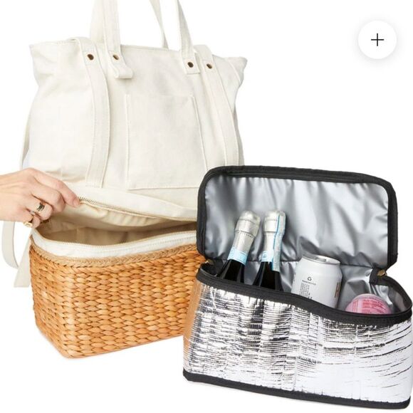 Lspace | x Lindsay Albanese Road Trippin' Backpack NWT $189 retail NEW beach bag - Picture 7 of 9